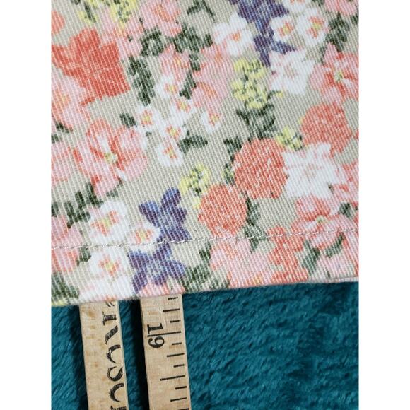 Gloria Vanderbilt Jeans Size 10 Petite Womens Pants Stretch Floral Capri NWT - Picture 10 of 15